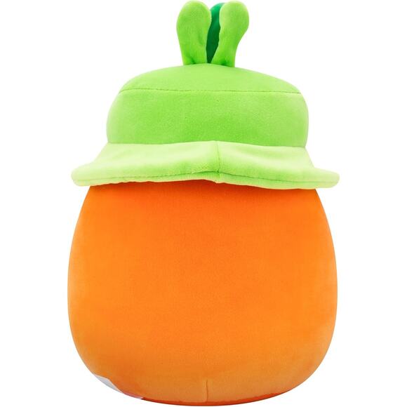 Squishmallows Original Caroleena The Orange Carrot with Bucket Hat 12" Plush - Picture 9 of 9